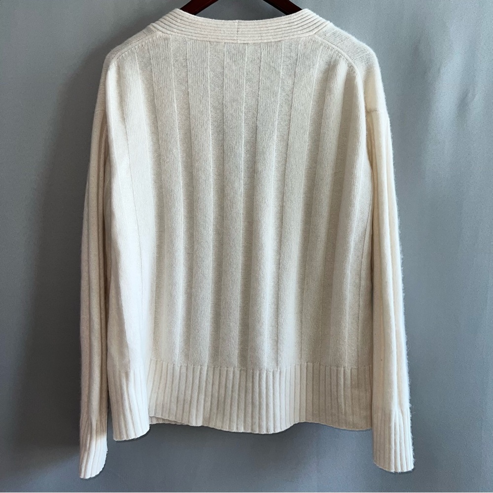 Reformation Capri Oversize Recycled Cashmere & Wool Blend Cardigan - Picture 2 of 6